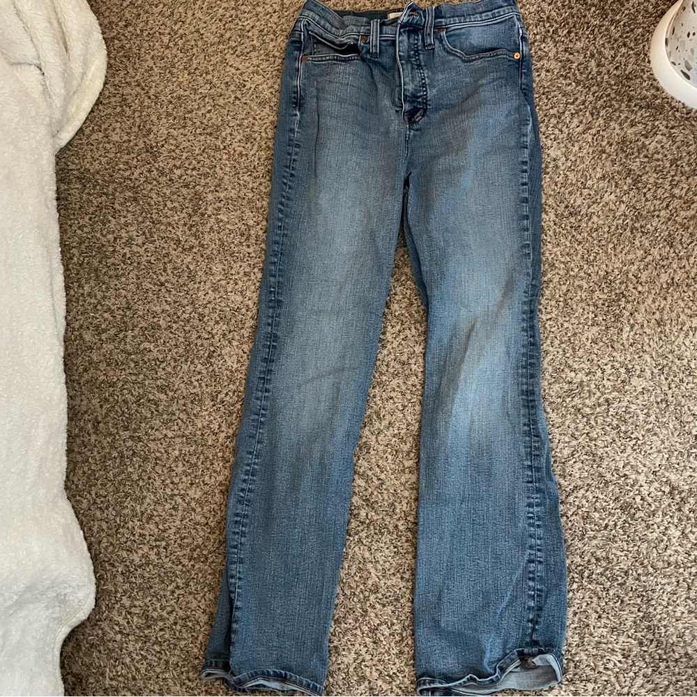 Madewell High Rise Blue Jeans
